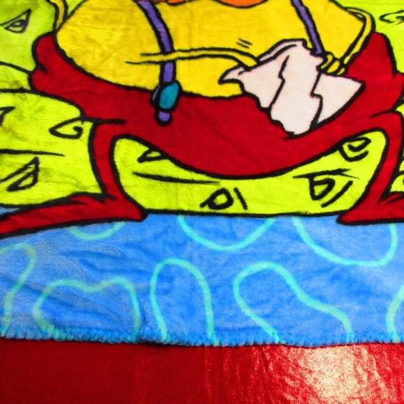 Heffer From Rockos Modern Life Blanket From Nick Box Exclusive - Picture 6 of 9
